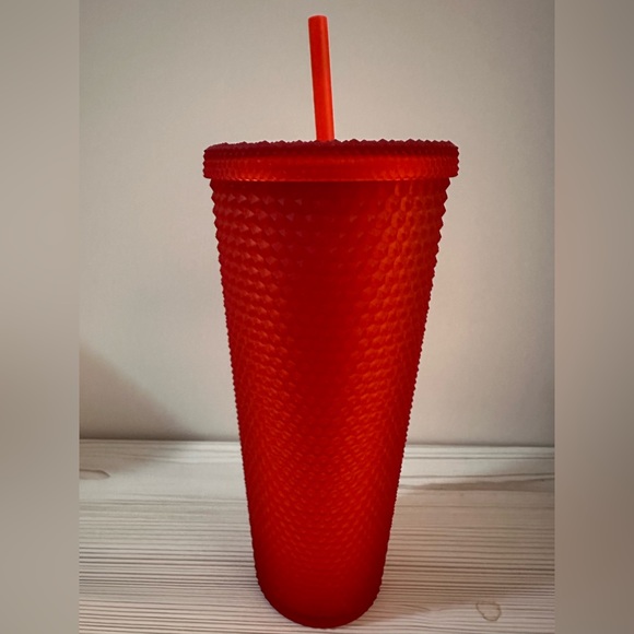 Starbucks Red Soft Matte Studded Tumbler - Picture 2 of 5